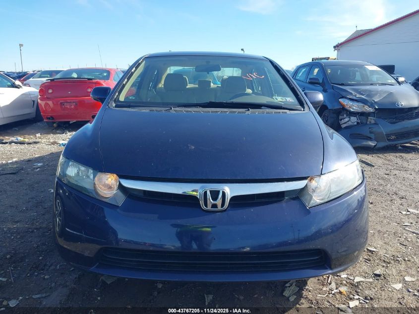 2006 Honda Civic Lx VIN: 1HGFA16596L063896 Lot: 43767205