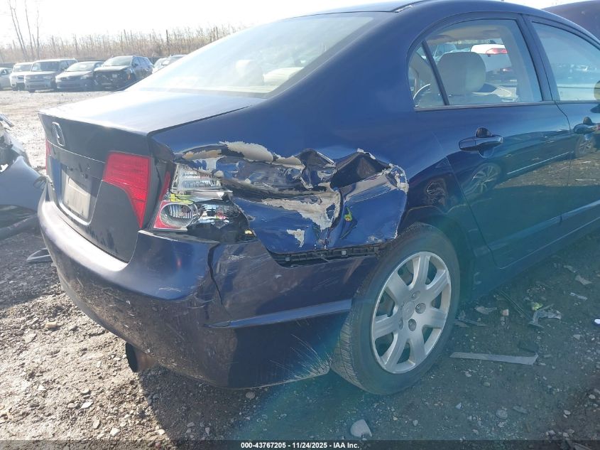 2006 Honda Civic Lx VIN: 1HGFA16596L063896 Lot: 43767205