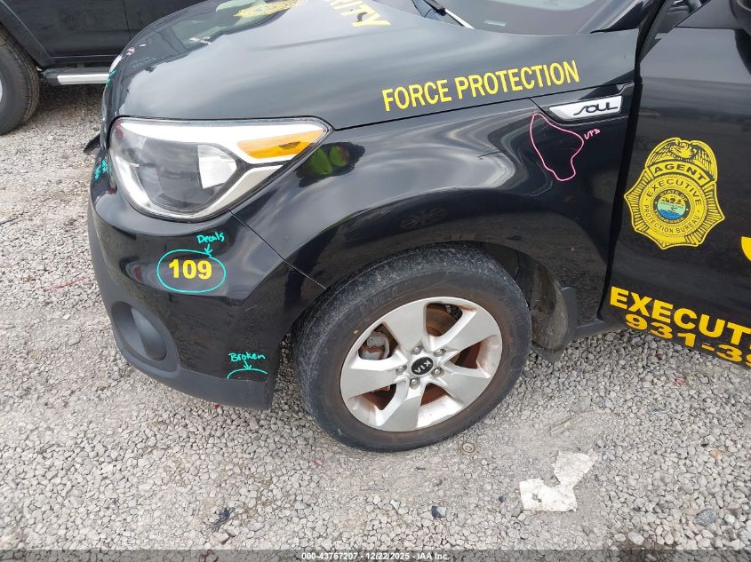 2019 Kia Soul VIN: KNDJN2A20K7688058 Lot: 43767207