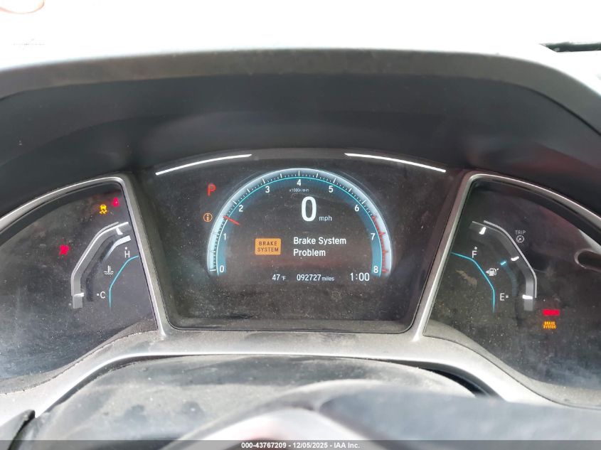 2017 Honda Civic Ex-L VIN: 19XFC1F70HE024961 Lot: 43767209