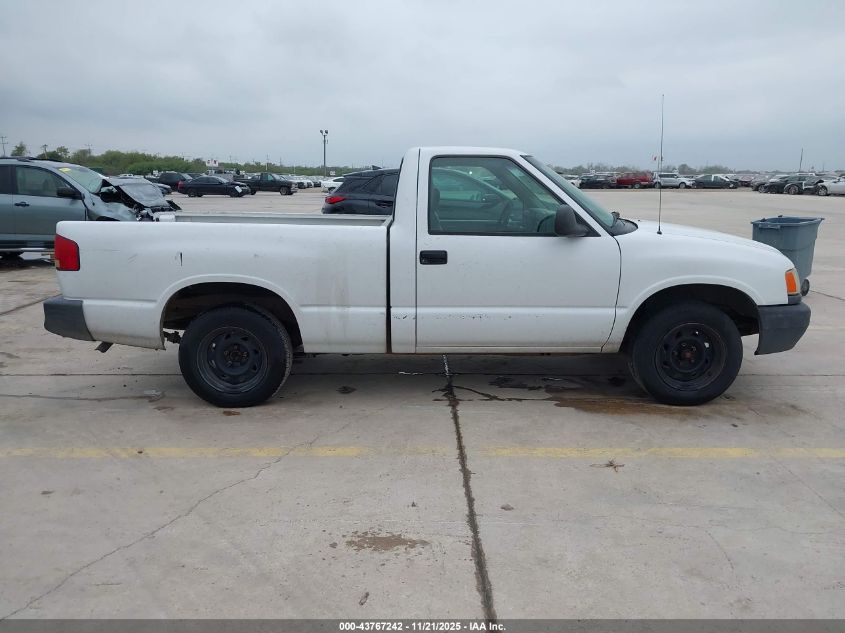 1996 Isuzu Hombre VIN: 1GGCS1444T8707083 Lot: 43767242