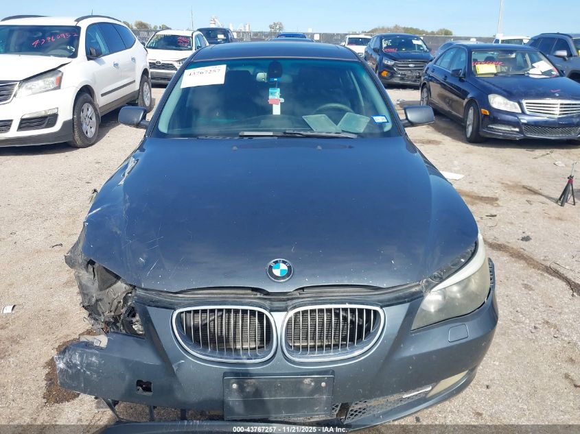 2008 BMW 535I VIN: WBANW13508CZ76580 Lot: 43767257