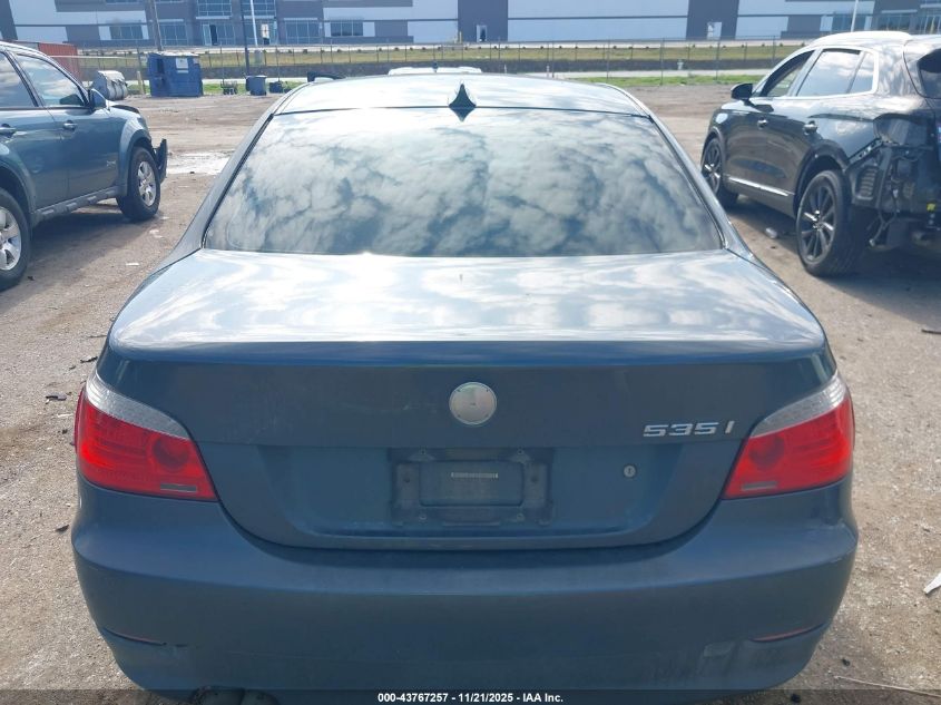 2008 BMW 535I VIN: WBANW13508CZ76580 Lot: 43767257