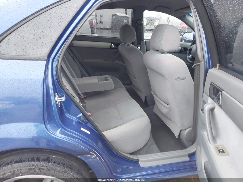 2008 Suzuki Forenza Convenience/Convenience Pkg/Popular VIN: KL5JD56Z88K829027 Lot: 43767291