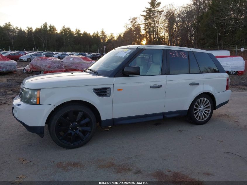 2006 Land Rover Range Rover Sport Hse VIN: SALSF25446A973599 Lot: 43767336