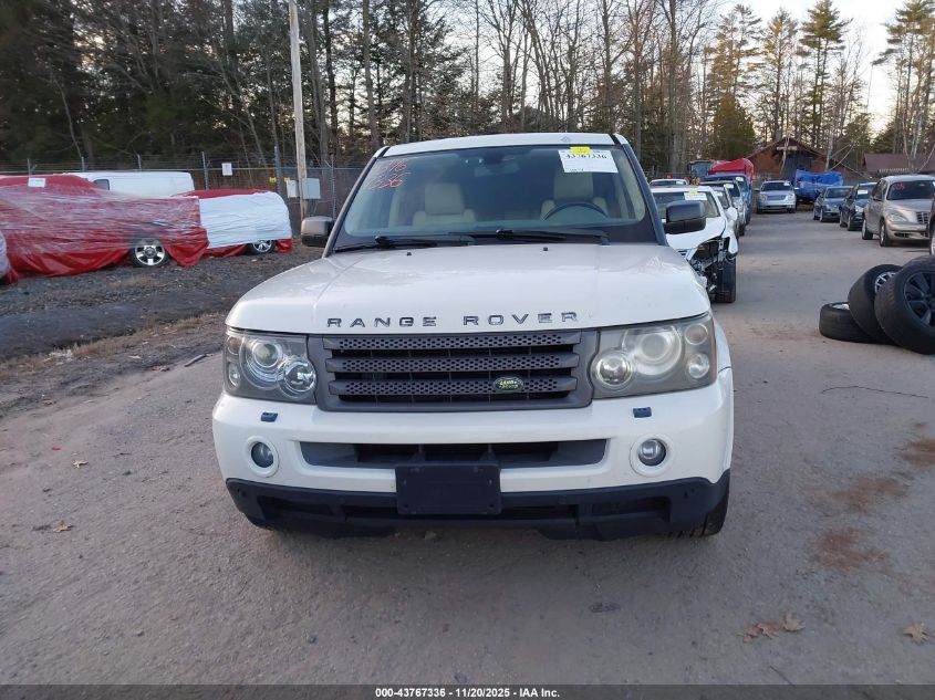 2006 Land Rover Range Rover Sport Hse VIN: SALSF25446A973599 Lot: 43767336