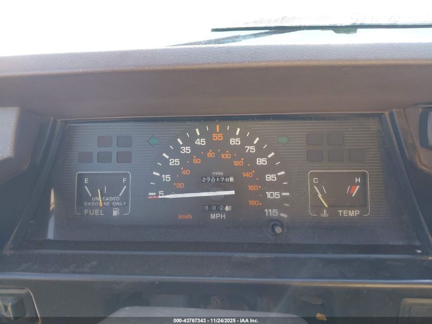 1988 Mitsubishi Mighty Max / S VIN: JA7FL24D8JP044862 Lot: 43767343