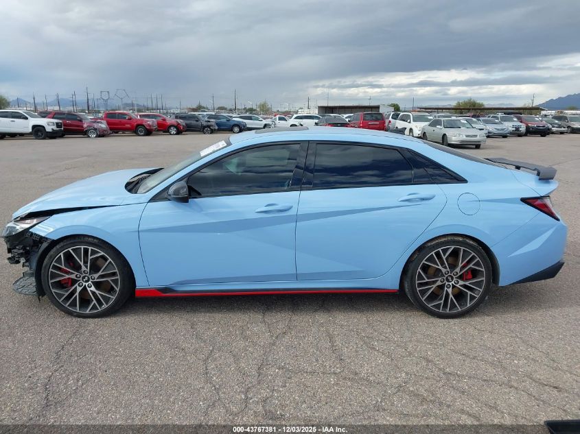 2023 Hyundai Elantra N VIN: KMHLW4AK0PU016586 Lot: 43767381