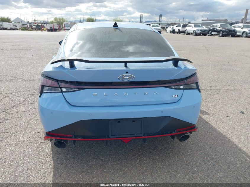 2023 Hyundai Elantra N VIN: KMHLW4AK0PU016586 Lot: 43767381