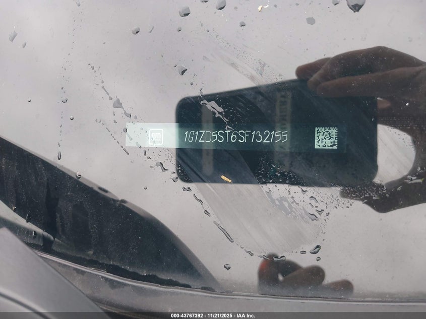 1G1ZD5ST6SF132155 2025 CHEVROLET MALIBU photo no. 9