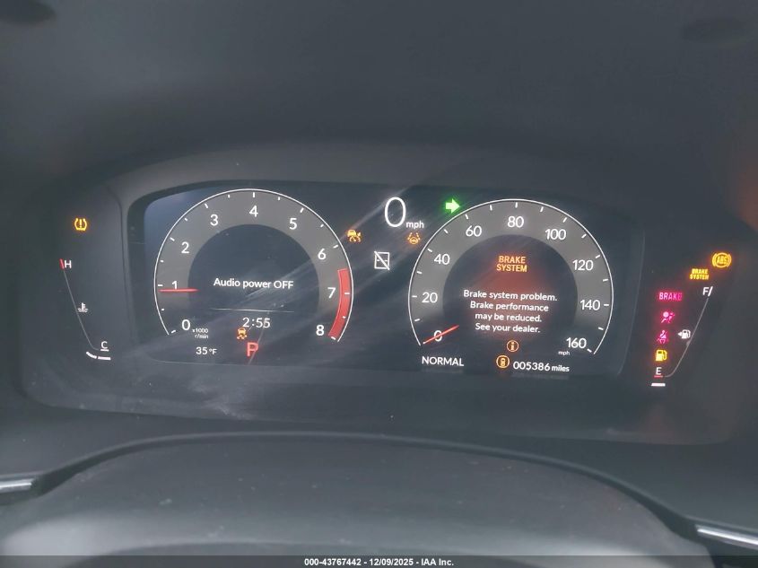 2025 Acura Integra A-Spec Technology VIN: 19UDE4H61SA012871 Lot: 43767442