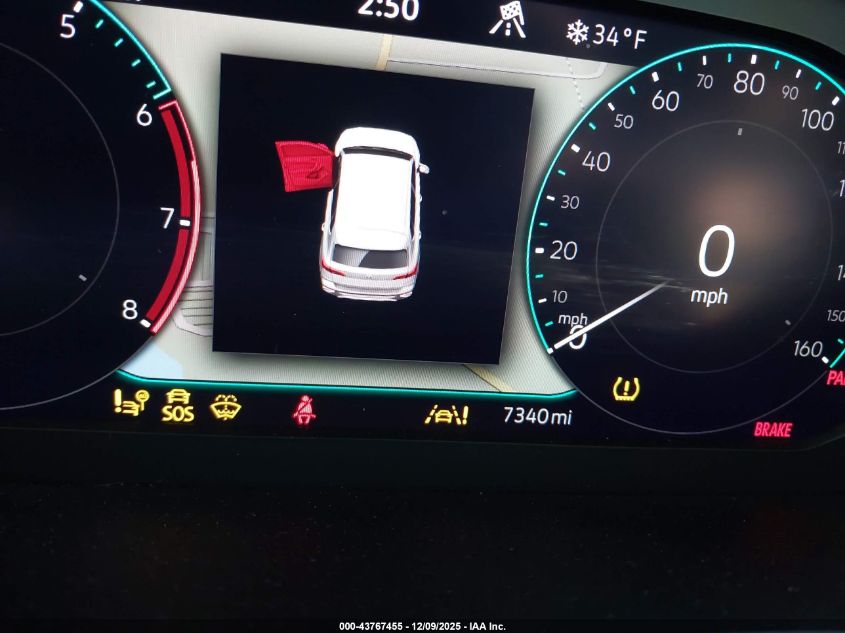 2025 Volkswagen Taos 1.5T Sel VIN: 3VV4C7B21SM039231 Lot: 43767455