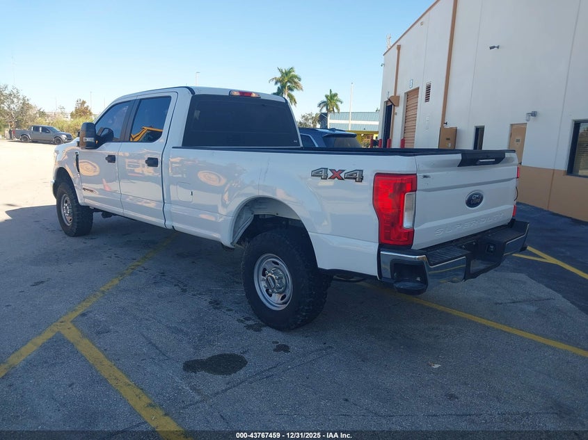 Vin: 1ft7w2bt7jeb31222, lot: 44262884, ford f-250 xl 20183