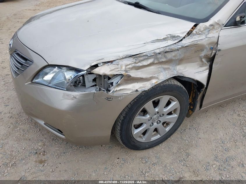 2007 Toyota Camry Hybrid VIN: JTNBB46KX73033580 Lot: 43767499