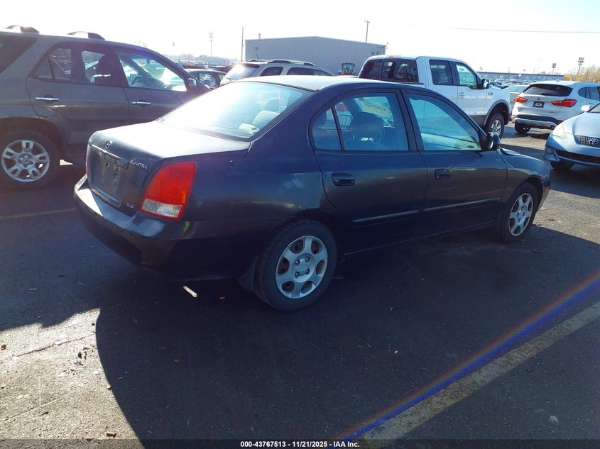 2001 Hyundai Elantra Gls VIN: KMHDN45D71U100141 Lot: 43767513