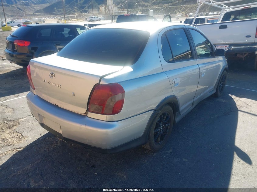 JTDBT123210154191 2001 TOYOTA ECHO photo no. 4