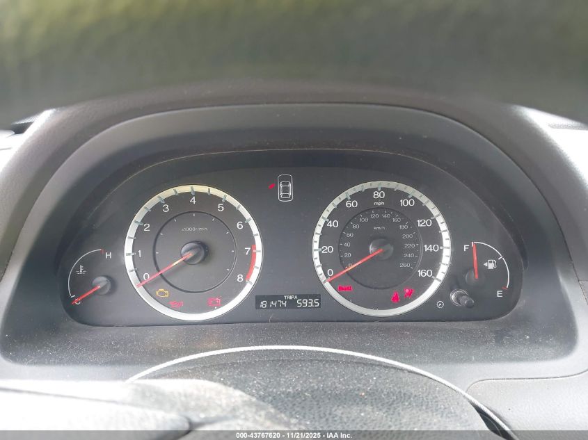 2009 Honda Accord 2.4 Lx-P VIN: 1HGCP25489A103532 Lot: 43767620