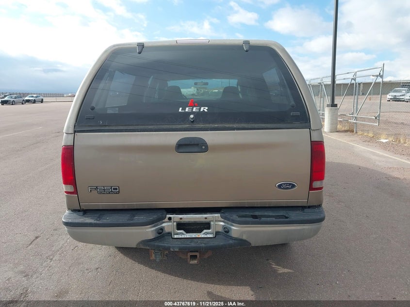 2003 Ford F-250 Lariat/Xl/Xlt VIN: 1FTNW21SX3ED65910 Lot: 43767619