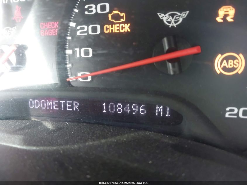 2002 Chevrolet Corvette VIN: 1G1YY32G325134393 Lot: 43767634