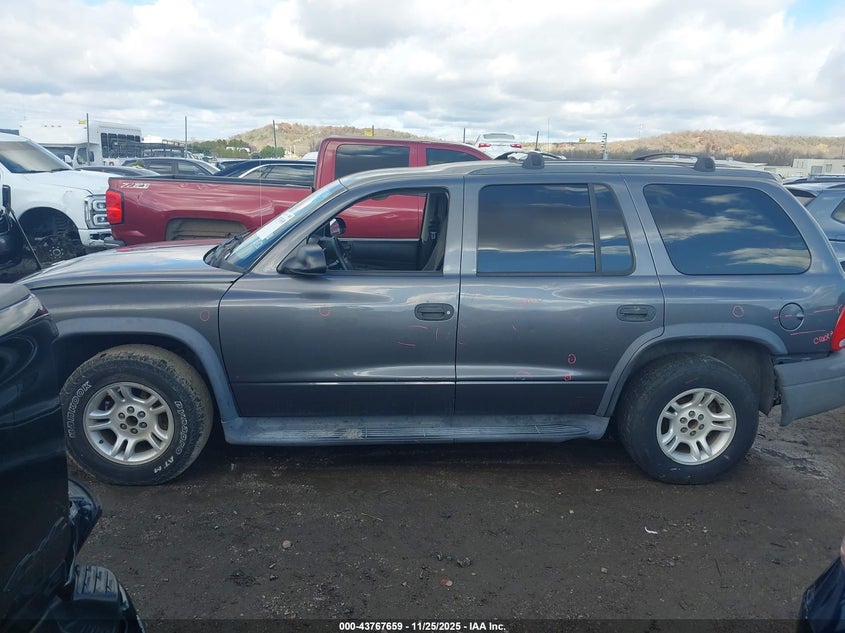 2003 Dodge Durango Sport/Sxt VIN: 1D4HR38N73F514376 Lot: 43767659