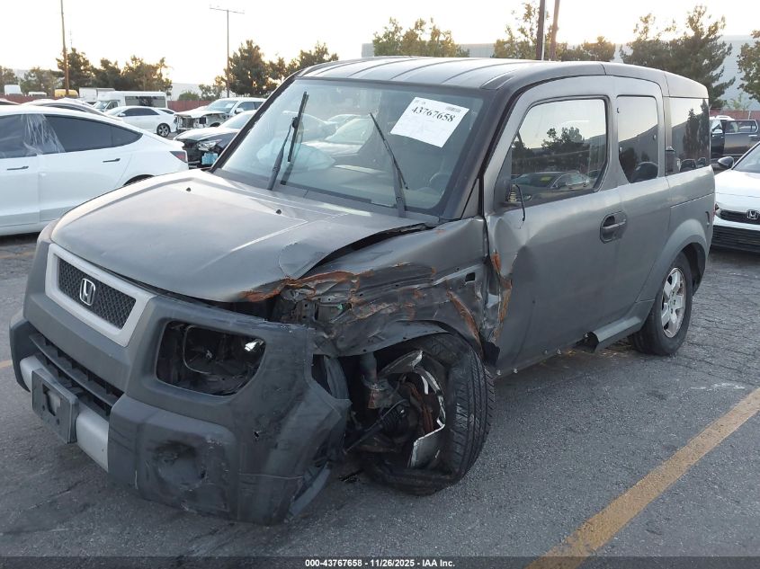 2005 Honda Element Ex VIN: 5J6YH18655L015538 Lot: 43767658