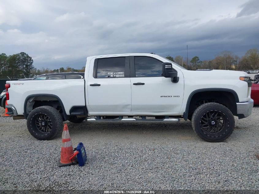 2020 Chevrolet Silverado 2500Hd 4Wd Standard Bed Wt VIN: 1GC4YLEY6LF188664 Lot: 43767674