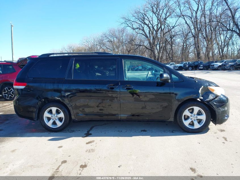 2012 Toyo Sienna Le Fwd W/8-Pa Le V6 8 Passenger VIN: 5TDKK3DC8CS237815 Lot: 43767675
