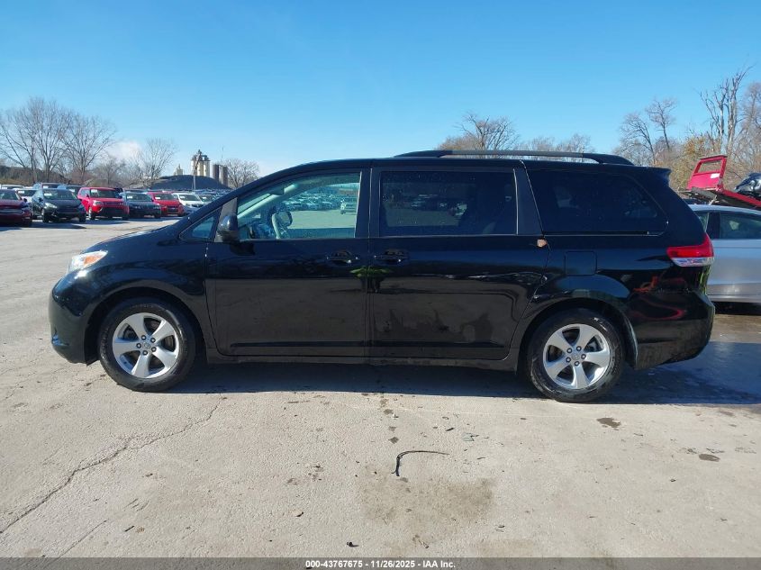 2012 Toyo Sienna Le Fwd W/8-Pa Le V6 8 Passenger VIN: 5TDKK3DC8CS237815 Lot: 43767675