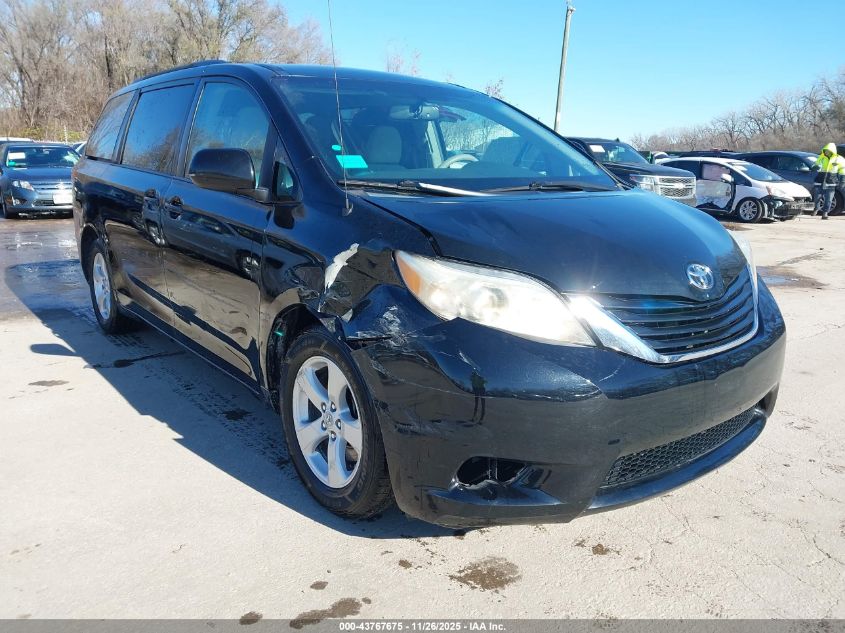 TOYOTA SIENNA LE V6 8 PASSENGER