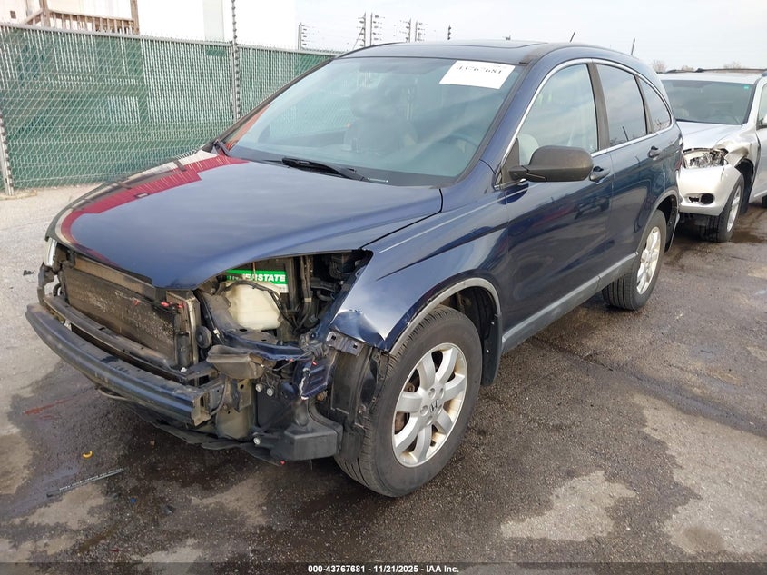 5J6RE48559L039396 2009 HONDA CR-V photo no. 2