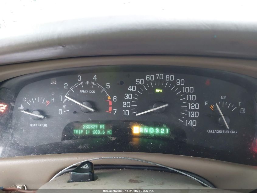 2002 Buick Park Avenue VIN: 1G4CW54K324184412 Lot: 43767683