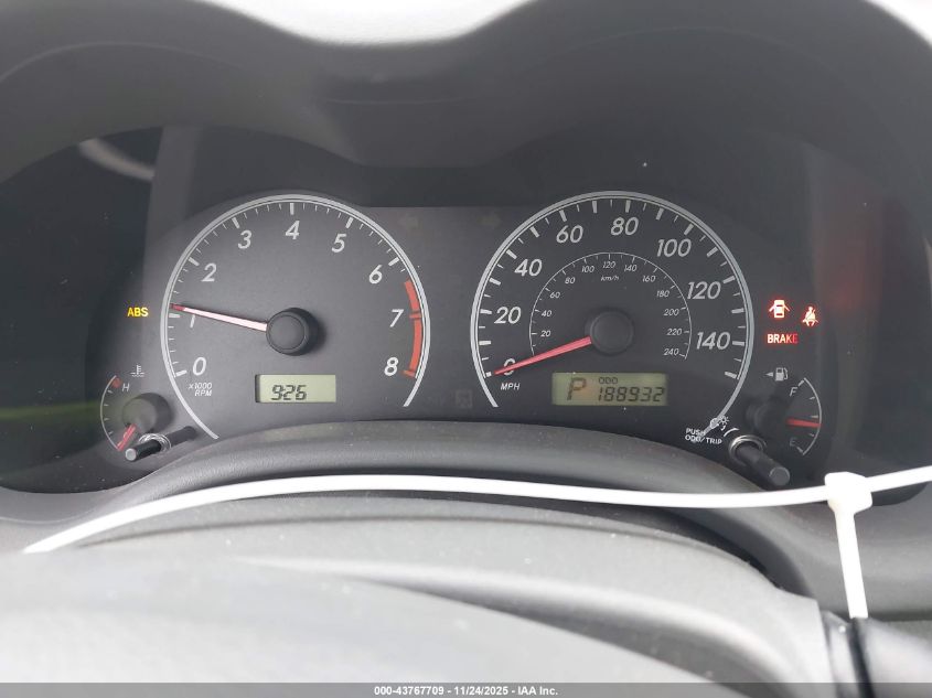 2009 Toyota Corolla Le VIN: 1NXBU40E29Z136793 Lot: 43767709