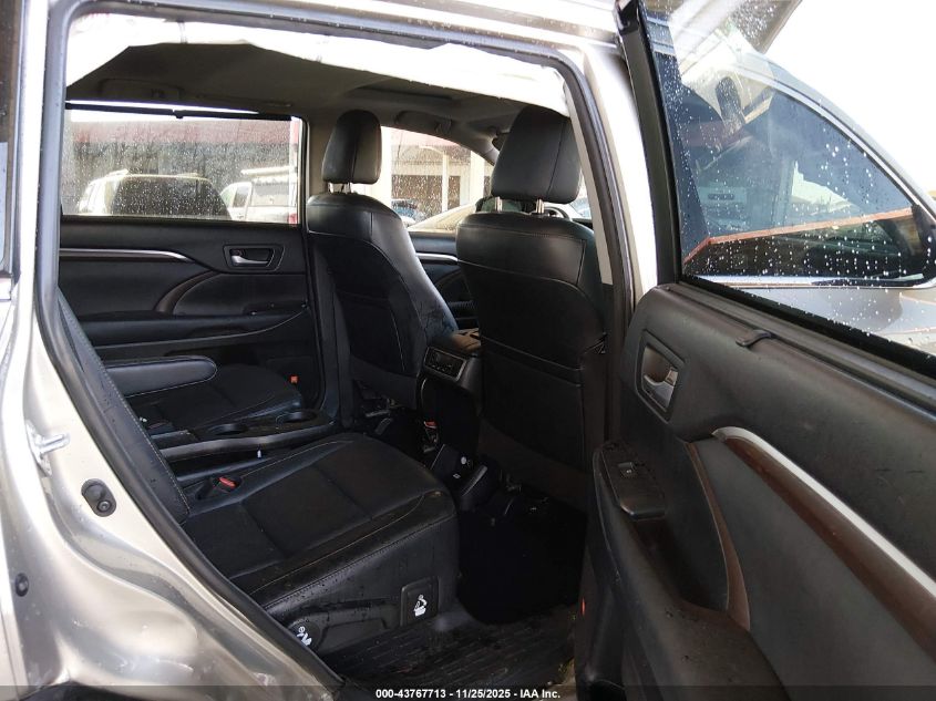 2014 Toyota Highlander Limited V6 VIN: 5TDYKRFH9ES025109 Lot: 43767713