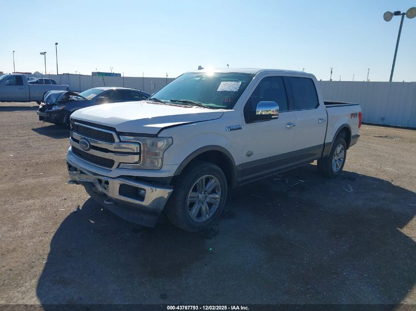 2018 Ford F-150 King Ranch VIN: 1FTEW1EG8JFB57855 Lot: 43767793