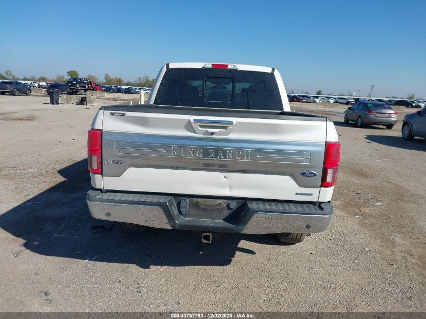 2018 Ford F-150 King Ranch VIN: 1FTEW1EG8JFB57855 Lot: 43767793