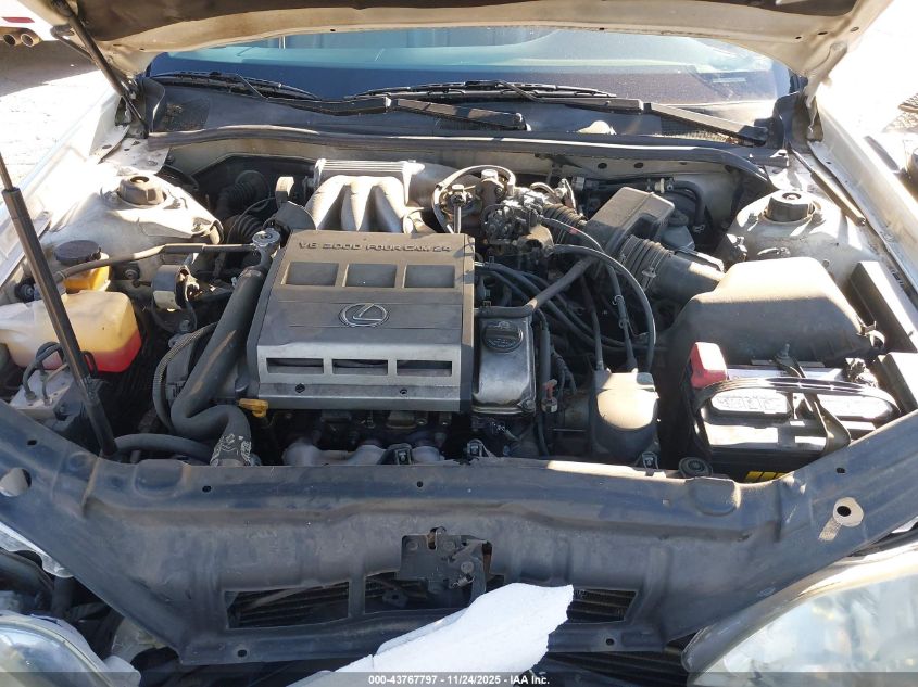 1997 Lexus Es 300 VIN: JT8BF22GXV0011008 Lot: 43767797