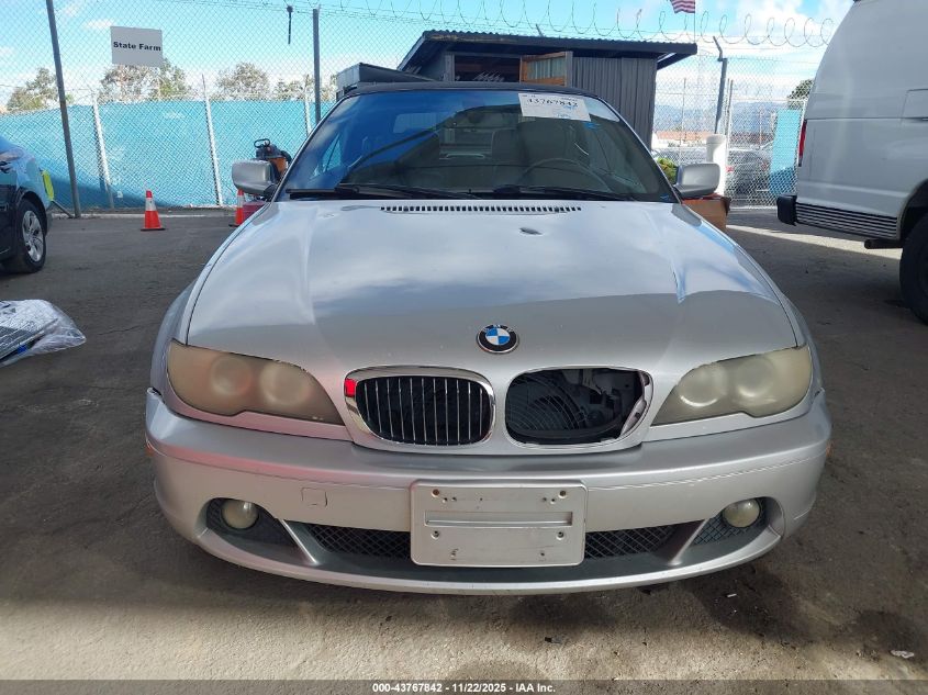 2006 BMW 330Ci VIN: WBABW53486PZ42636 Lot: 43767842
