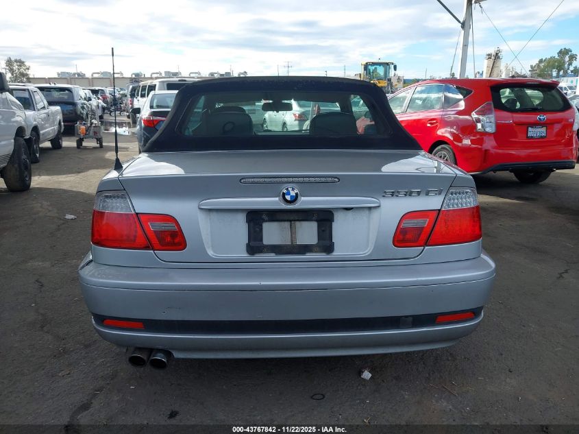 2006 BMW 330Ci VIN: WBABW53486PZ42636 Lot: 43767842