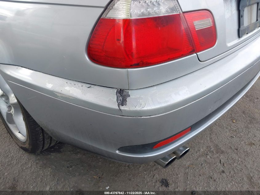 2006 BMW 330Ci VIN: WBABW53486PZ42636 Lot: 43767842