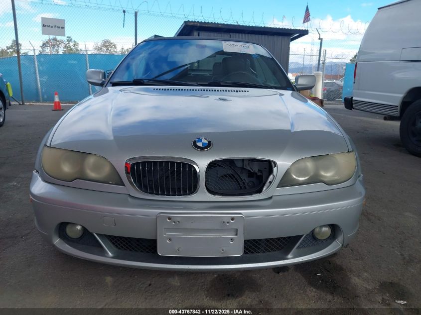 2006 BMW 330Ci VIN: WBABW53486PZ42636 Lot: 43767842