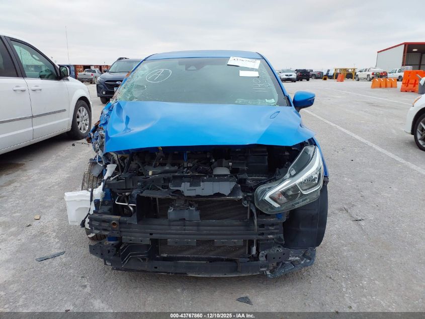 2021 Nissan Versa Sv Xtronic Cvt VIN: 3N1CN8EV1ML808130 Lot: 43767860