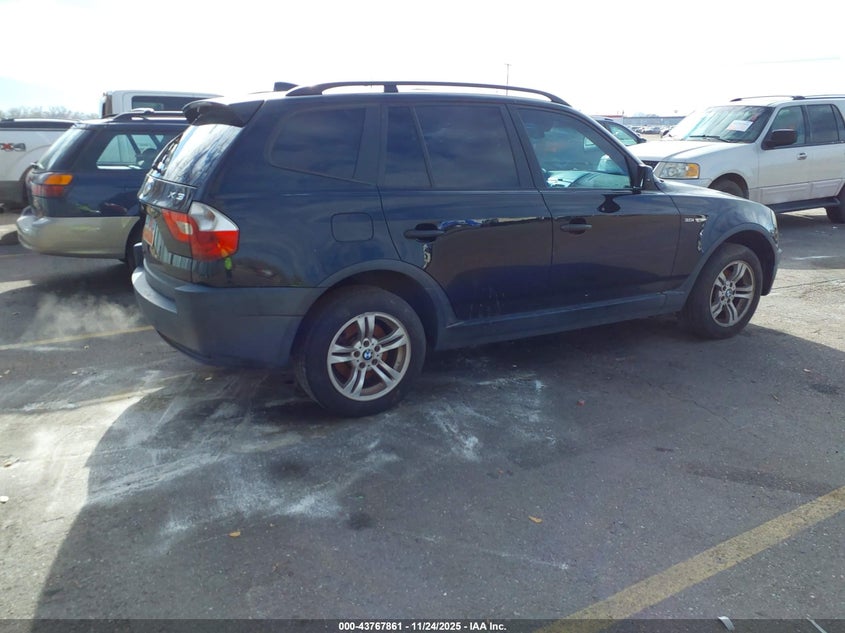 2005 BMW X3 3.0I VIN: WBXPA93415WD21344 Lot: 43767861