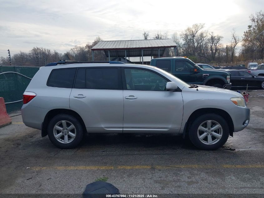 2008 Toyota Highlander VIN: JTEES41A982100981 Lot: 43767864