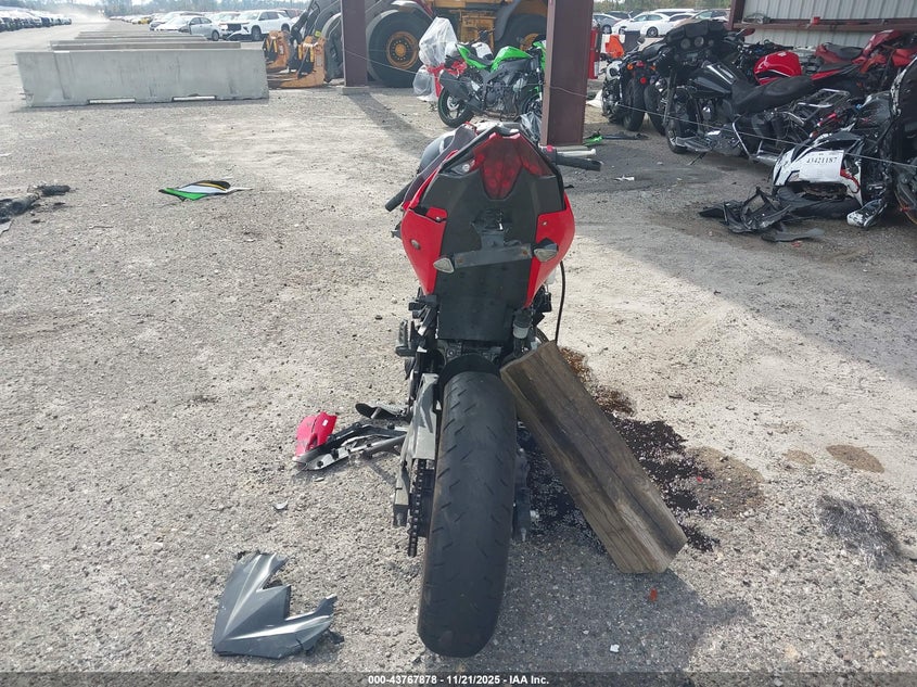 2025 Kawasaki Ex500 VIN: ML5EXGG10SDA62046 Lot: 43767878