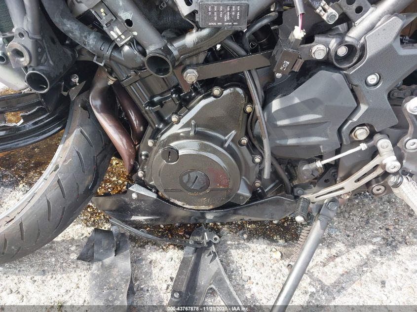 2025 Kawasaki Ex500 VIN: ML5EXGG10SDA62046 Lot: 43767878