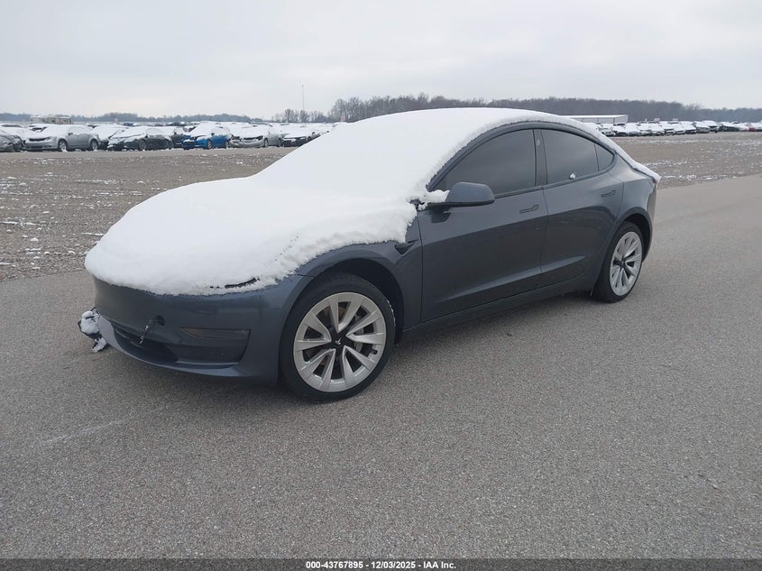 Vin: 5yj3e1eb2mf936045, lot: 44263320, tesla model 3 long range dual motor all-wheel drive 20212