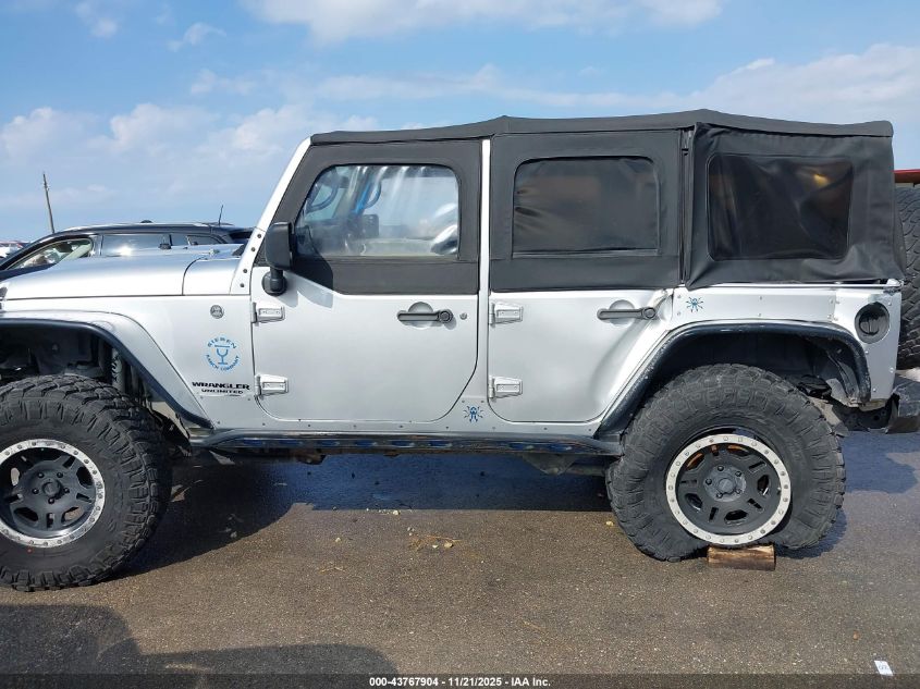 2008 Jeep Wrangler Unlimited Rubicon VIN: 1J4GA69148L545729 Lot: 43767904