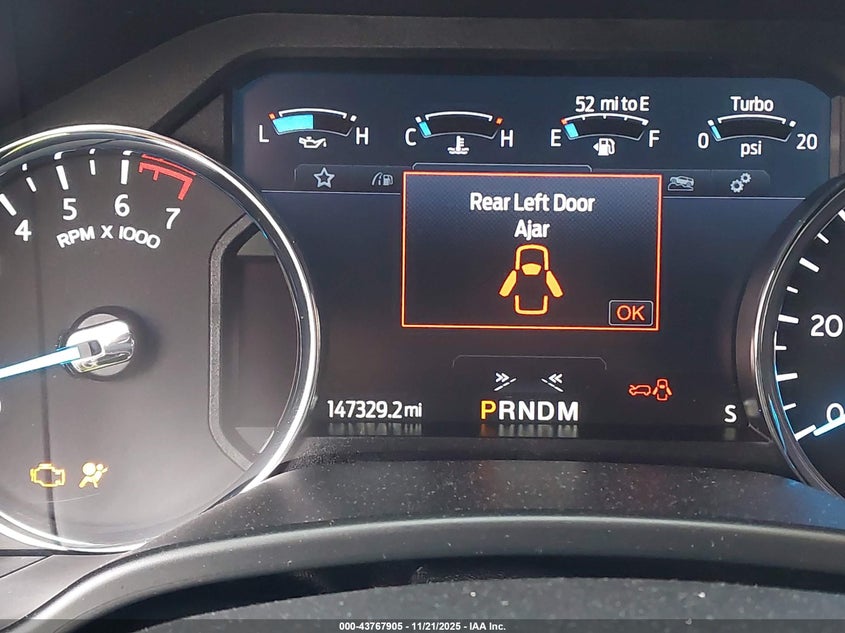 2020 Ford Expedition Limited Max VIN: 1FMJK1KT9LEA46960 Lot: 43767905