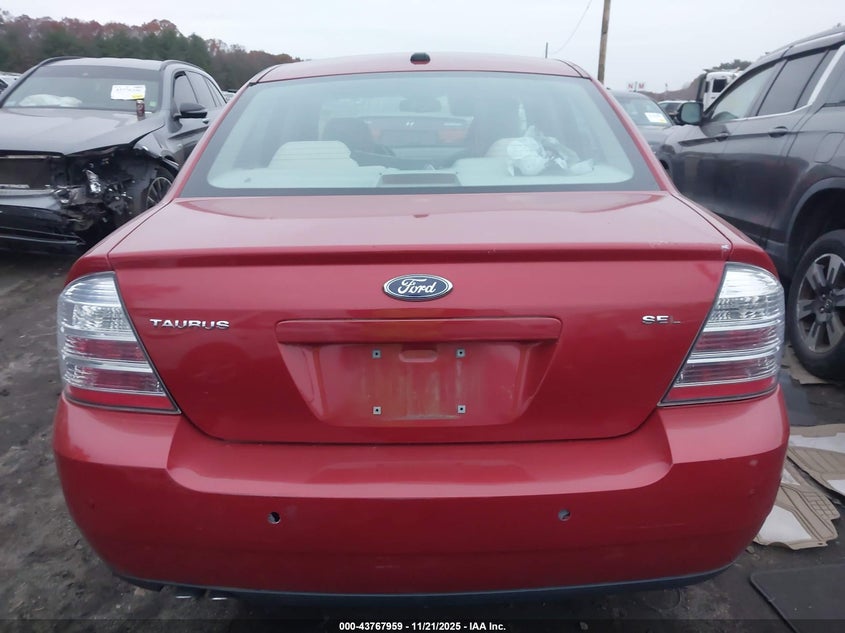 2009 Ford Taurus Sel VIN: 1FAHP24W59G116412 Lot: 43767959