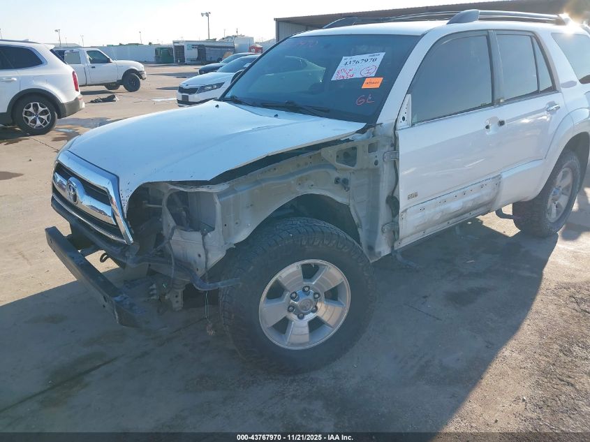 2007 Toyota 4Runner Sr5 V6 VIN: JTEZU14R478087287 Lot: 43767970